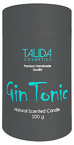 Scented candle "Cocktail", Gin Tonic