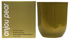 Scented candle "Rainbow" metallic, anjou pear