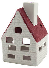 Smoking house "Hoorn", red, 9,5 cm