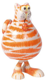 Ferdi Cat orange small, 12,0cm
