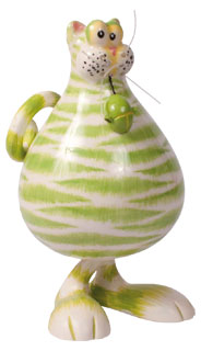 Ferdi Cat green medium, 17,0cm