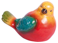 Bird Hansi ceramics, 16cm